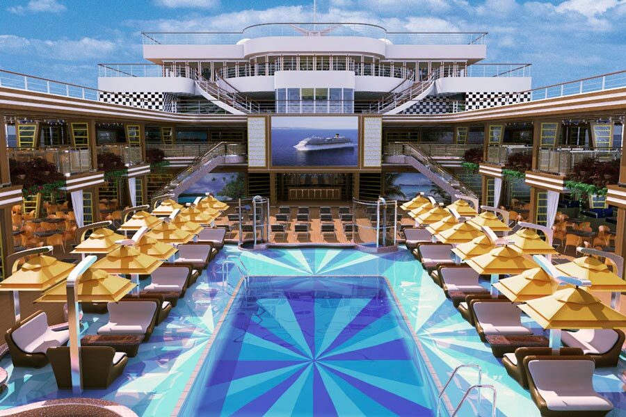 piscine diadème